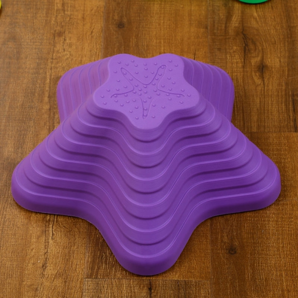 Rootz ZONEKIZ Stepping Stones Set - Balansstenar - Koordinationsstenar - Säker och hållbar - Halkfri design - Enkel förvaring - 23 cm x 23 cm x 4 cm (