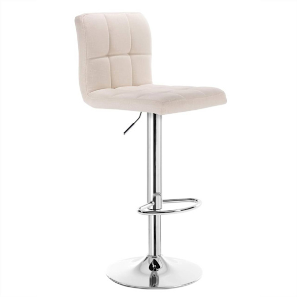 Rootz säädettävä baarijakkara - Työtuoli - Kääntyvä jakkara - Ergonominen muotoilu - Kestävä ja suojaava - Monipuolinen - 44cm x 38cm x 92-114cm