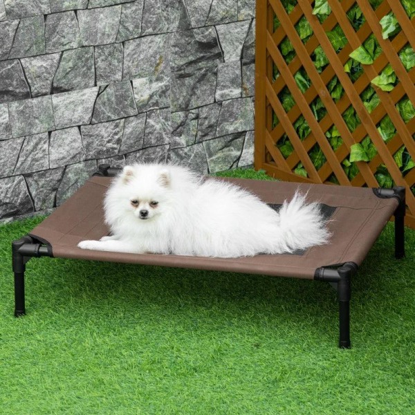 Rootz Hundsäng - Hundsäng - Kattsäng - Husdjurssäng - Sovplats - Brun - 76 x 61 x 18 cm