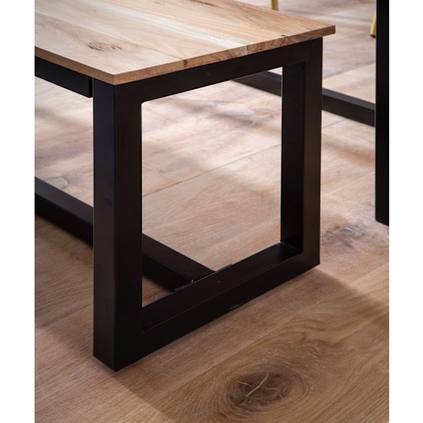 Rootz Massive spisebank - Modern Bench - Loft Style Seating - Unik håndlavet design - 180 cm x 40 cm x 45 cm