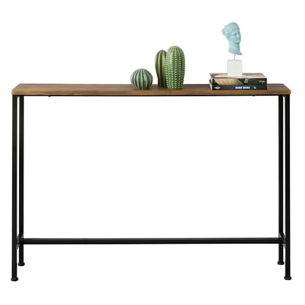Rootz Vintage Console Bord - Hallbord - Sideboard - MDF och metall - Robust, utrymmesbesparande, Non-Wobble Design - 120cm x 65cm x 20cm