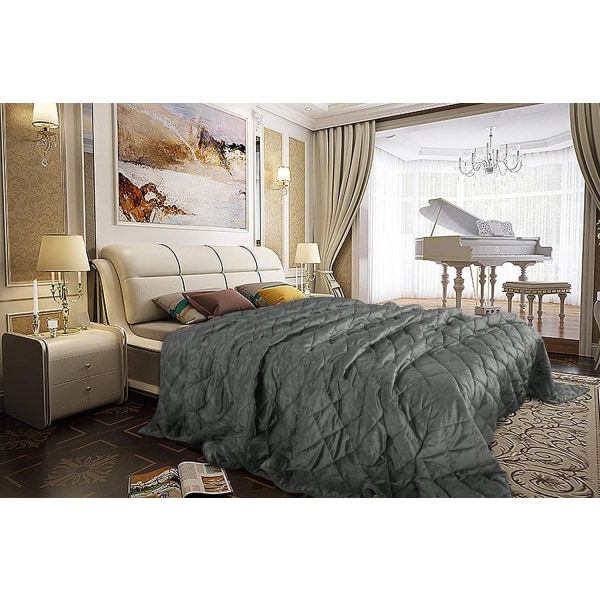 Rootz Luksuriøst quiltet sengetæppe - Dyne - Betræk - Plys komfo