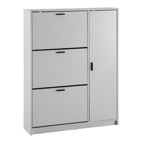 Rootz stort skoskab - Moderne skoopbevaring - Entryway Organizer - Rigelig opbevaringsplads - 90 cm x 120 cm x 24 cm
