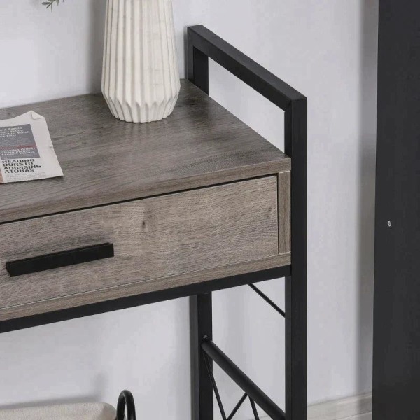 Rootz Sidebord - Sidevognsbord - Serveringsvogn - Køkkenvogn - Køkkenvognsbord - Sofabord - 60 x 30 x 65 cm