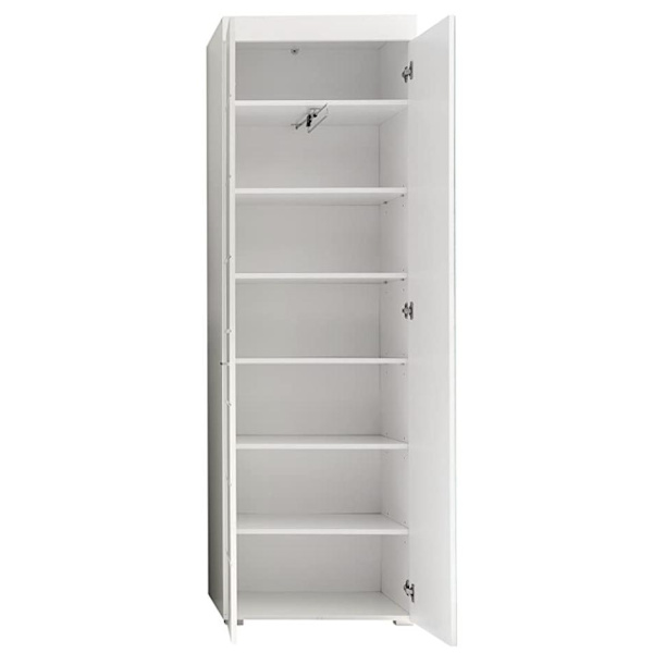 Rootz Garderob - Garderob - Högblank - 62 x 195 x 38 cm White