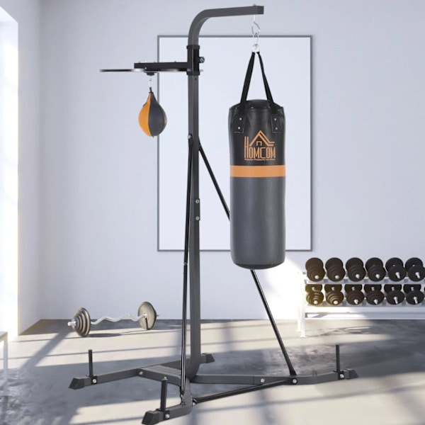 Rootz Boxningssäckshållare - Ställ för boxningssäck - Med boxningssäck - 100 KG - Stål - 104 x 156 x 202 cm