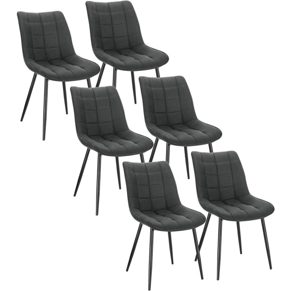 Rootz sæt med 6 spisestuestole - Køkkenstole - Moderne stole - K