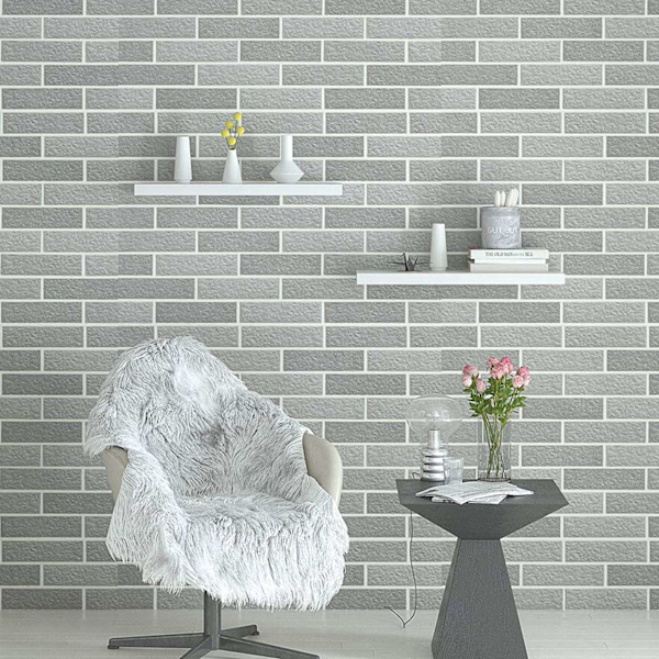 Rootz Set med 4 vägghyllor - Flytande hyllor - Displayhyllor - Fuktbeständig MDF - Enkel installation - Mångsidig design - 110 cm x 22,9 cm x 3,8 cm