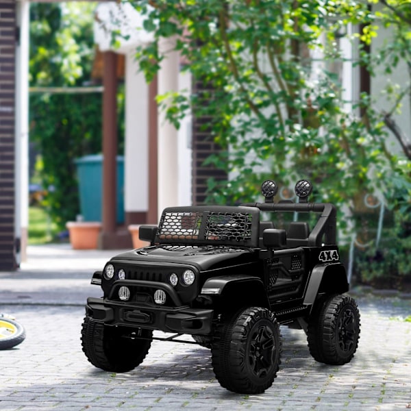 Rootz Electric 4x4 Lasten auto - Kids Ride -On -ajoneuvo - Kaukosäädin auto - Shokinvaimentimet - 100 cm x 64,2 cm x 71 cm