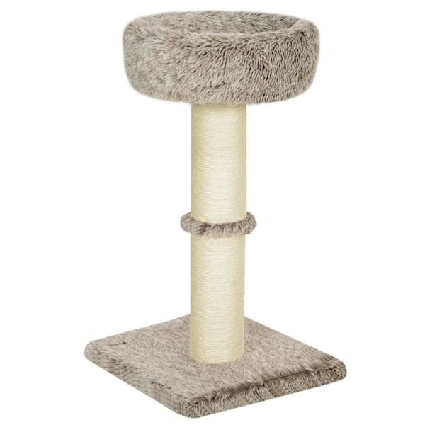 Rootz Cat Tree - Kattetårn - Kradsestolpe - Blød plysseng - 45cm x 45cm x 87cm