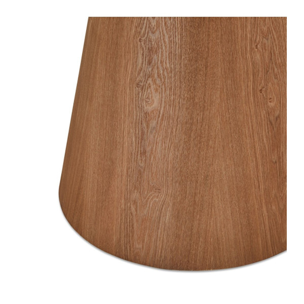Matbord Rootz - Runt bord - Köksbord - MDF och faner - Elegant design - Utrymmeseffektivt - Stabilt och robust - 120cm x 120cm x 76cm