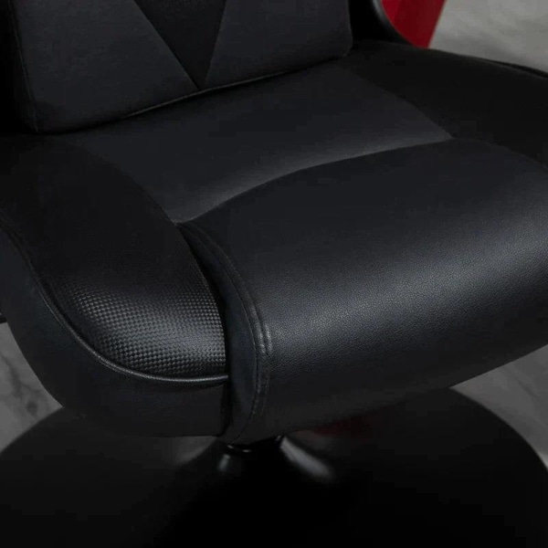 Rootz Gaming Chair - Datorstol - Kontorsstol - Skrivbordsstol - Snurrstol - Svart - 67x75x112 cm