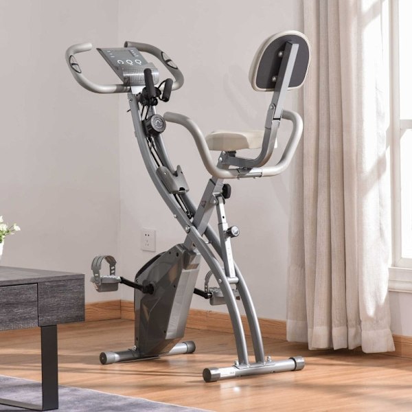 Rootz-kuntopyörä - Pyöräilypyörä - Sisäpyörä - LCD-näyttö - Säädettävä vastus - Tukeva teräsrunko - 97L x 51W x 115K cm