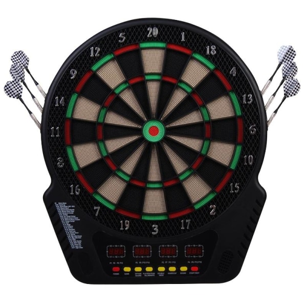 Rootz Dartboard - Elektronisk Dartboard - Dart Heads - Spil - Fl