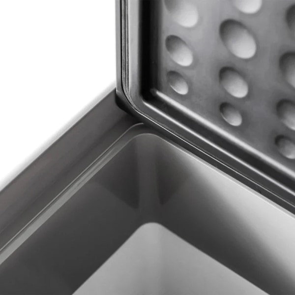 Rootz bilkøleskab - Køleboks - Touch Display - 2 hjul - Teleskophåndtag - Bilkøleskab - Aluminiumsplastik - Grå - 58,6L x 37,8W x 54,5H cm