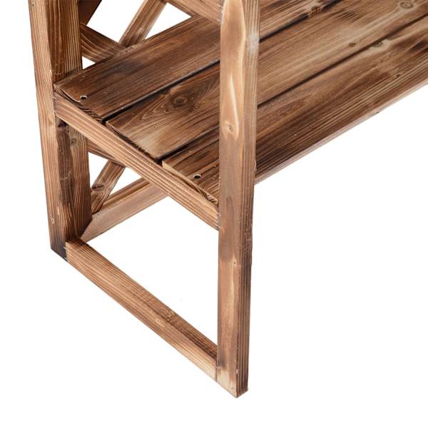 Rootz Blomsterhylla - Brun - Ved - 29,52 cm x 14,96 cm x 47,24 cm