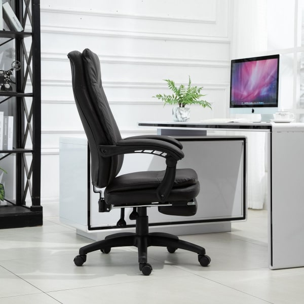 Rootz Kontorstol - Gaming stol - Executive stol - Polstret - Brun - Ergonomisk - Justerbar