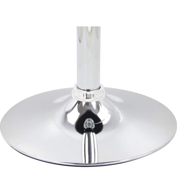 Rootz Designer barstol - Moderne barstol - Justerbar bordstol - Komfortabel, holdbar, nem vedligeholdelse - Imiteret læder - 39 cm x 38,5 cm, Højde 63