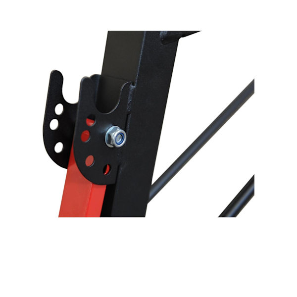 Rootz-painopenkki monitoiminen - musta, punainen - teräs, PVC, Eva - 25,19 cm x 57,48 cm x 28,93 cm