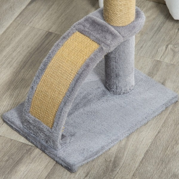 Rootz Cat Skrapstolpe - Cat Tree Pole - Skrapbräda - Jutestolpe - Möbelskydd - 34cm x 24cm x 43cm