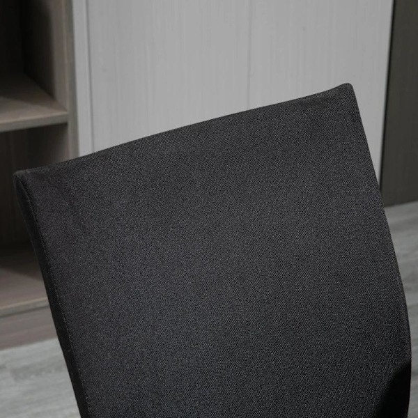 Rootz Kontorstol - Skrivebordsstol - Computerstol - Hjemmekontorstol - Sort - 61 x 61 x 89-99 cm