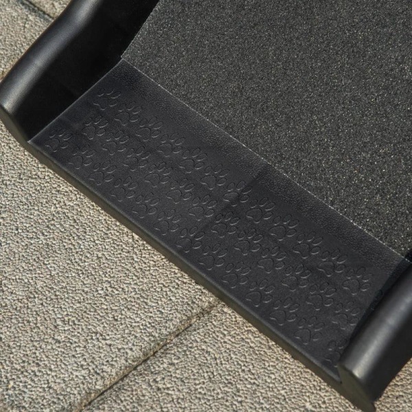 Rootz Pet Ramp - Hundaramp - Bilramp - Vikbar Pet Ramp - Avtagbar halkskydd - Svart - 155 x 39 x 14cm