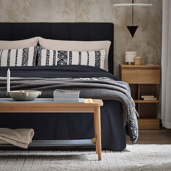 Rootz skobænk med opbevaring - Entrébænk - Sengebænk - Nem montering - Holdbar - Miljøvenlig - 110 cm x 46 cm x 37 cm