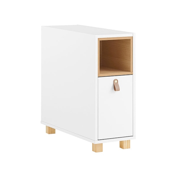 Rootz Sofa Side Bord - End Table - Bedside Cabinet - MDF & Pine - 3 skuffer & rum - 24x60x60cm