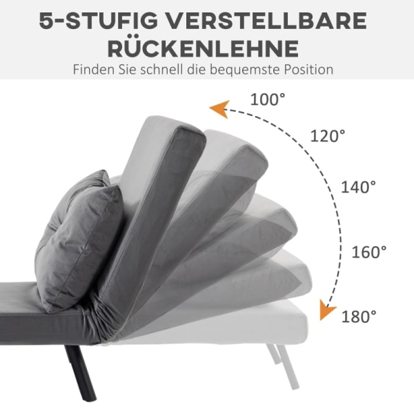 Rootz Relaxation Chair - Scandi Design Fåtölj - Lässtol - 5-nivå justerbart ryggstöd - Extra kudde - Stålram - 63W x 73D x 81H cm