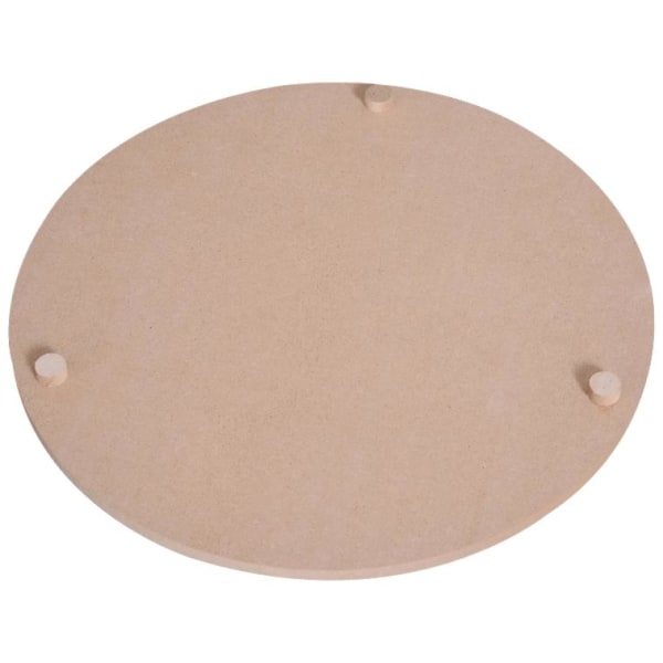 Rootz Soffbord - Set med 2 - Sidobord - MDF - Metall - Förvaringsutrymme - Vit - Brun - Natur - 40 x 40 x 45 cm