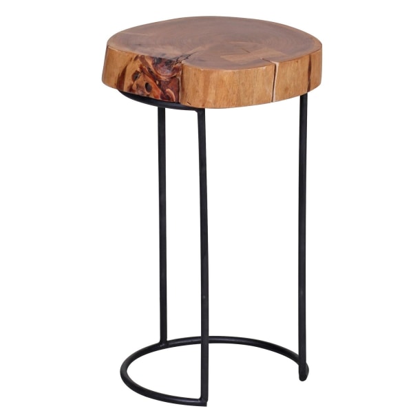Rootz sidebord - massivt akacietræ - massivt træ sidebord - sidebord - sofabord - brun
