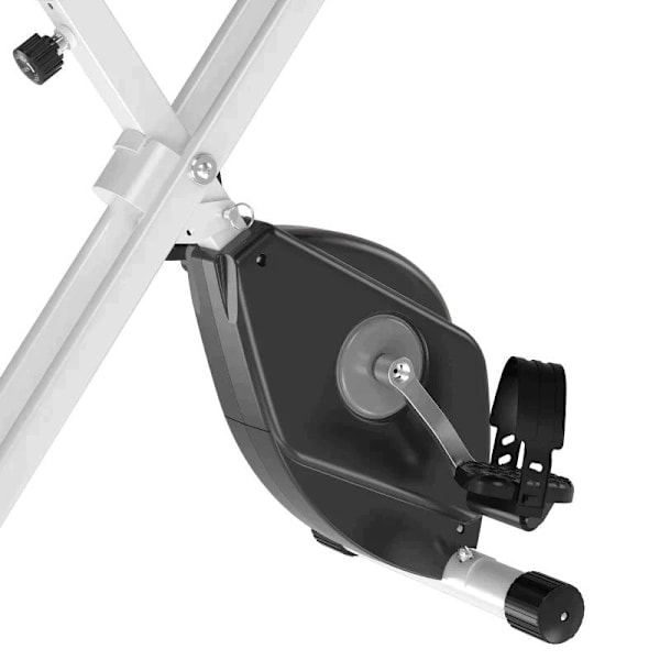 Rootz Manuel Cykeltræner - Motionscykel - Magnetisk træning Xbike - Trænings Xbike - Sort/Grå - 43 x 97 x 109 cm