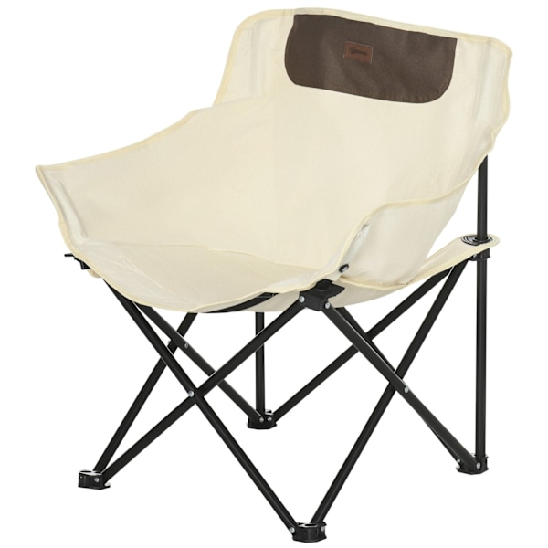 Rootz campingstol - sammenfoldelig sæde - bærbar stol - PVC -coated stof - let transport - 61 cm x 54 cm x 66 cm