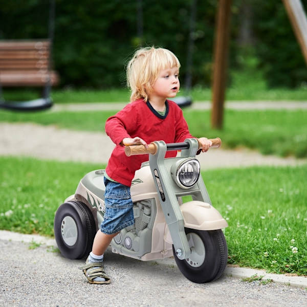Rootz Toddler Ride-On Motorcykel - Bubble Car - Musikbil - Främjar promenader - 80 cm x 35,5 cm x 42 cm
