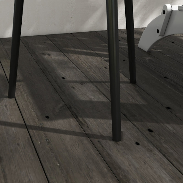Rootz udendørs sidebord - Sofabord - Endebord - Alsidig brug - Moderne design - Beskyttelseskant - Ф40 x 50H cm - Stål