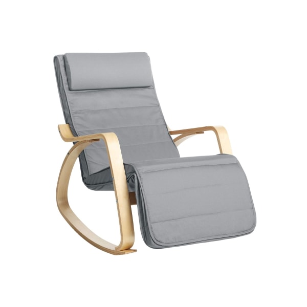 Rootz Gyngestol - Afslappende stol - Hvilestol - Bomuldsbetræk -