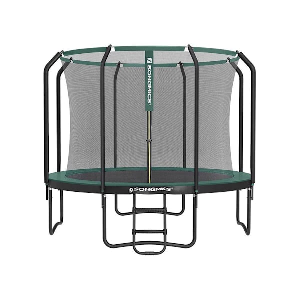 Rootz Trampolin - Udendørstrampolin - Rund Havetrampolin - Børnetrampolin - Voksetrampolin - Havetrampolin - Rund Trampolin - Trampolin med sikkerheds
