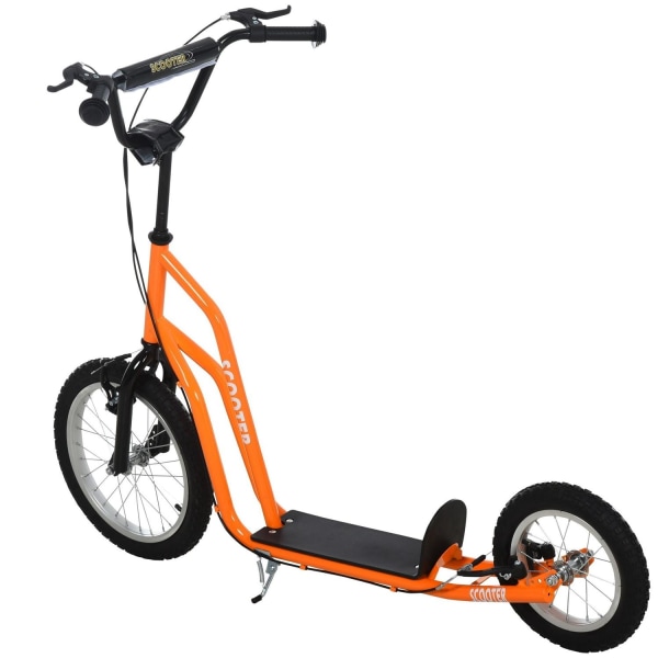 Rootz Scooter - Orange - Stål, Aluminium, Gummi - 53,14 cm x 22,83 cm x 37 cm