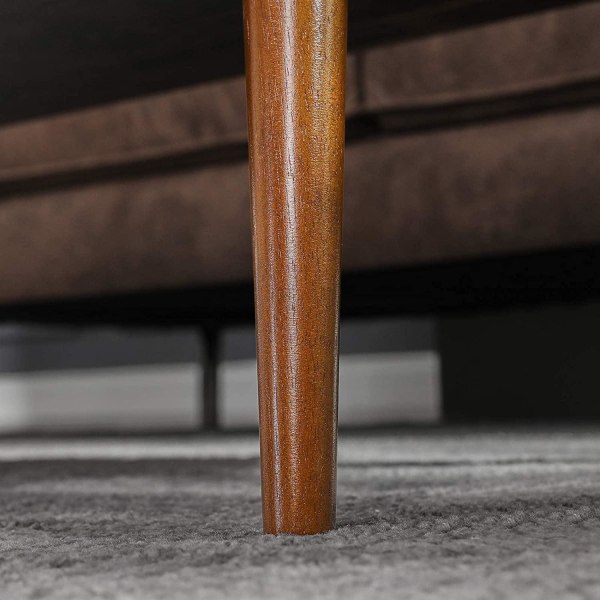 Rootz sofabord - med opbevaringsplads - industrielt - brunt - 10