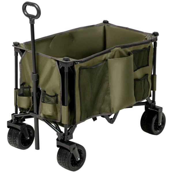 Rootz Folding Handcart - 7 sidofickor - Justerbart handtag - Upp