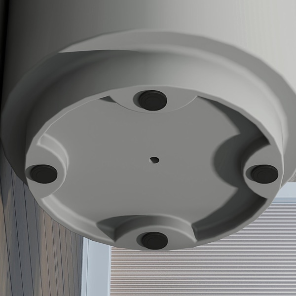 Rootz udendørs sidebord - køligere isspand - grå beton - holder drinks kølet - Ø37,5 x 43,5 timer cm