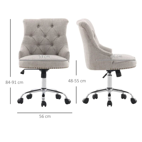 Rootz Swivel Chair - Office Chair - Work Chair - Desk Chair - Ch