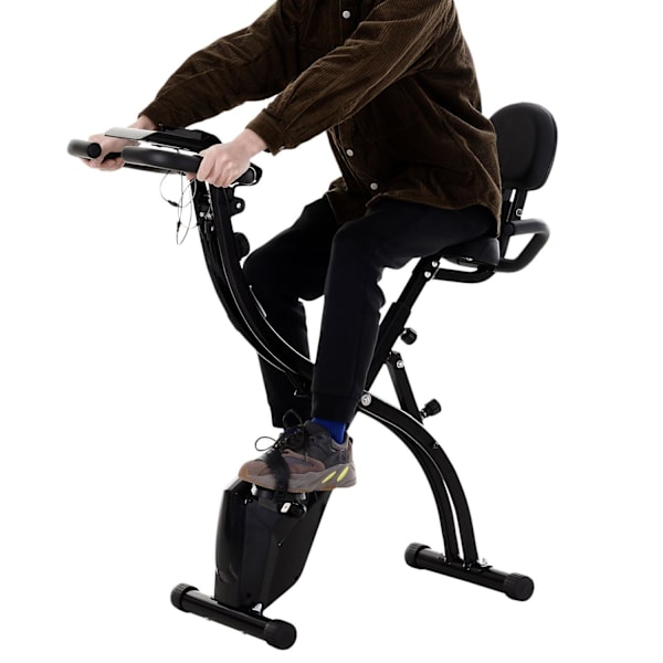 Rootz motionscykel 2-i-1 - Svart - Stål, Abs - 42,12 cm x 20,47 cm x 43,3 cm