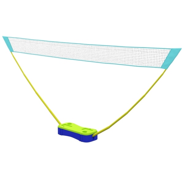 Rootz SPORTNOW 3-delt sæt Badmintonnetsæt - Volleyballnetsæt - Bærbart sportsnet - Højdejusterbart - Praktisk opbevaring - 400 cm x 22,4 cm x 155 cm -