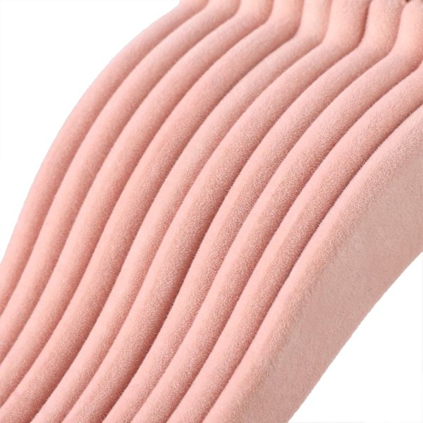Rootz 50 Pack Børnetøjsbøjler - Børnebøjler - Fløjlsbøjler - Pladsbesparende - Anti-Slip overflade - 30 cm x 0,5 cm x 20,5 cm