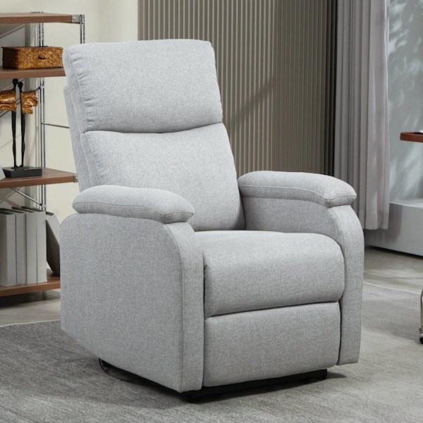 Rootz Recliner Fåtölj - avslappningsstol - Uppbyggd fåtölj - Optimal komfort - 69 cm x 91,5 cm x 103 cm (upprättstående dimensioner)