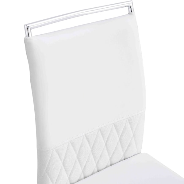 Rootz matstolsset - Moderna sittplatser - konstläder - Komfortstöd - 42L x 45W x 95H cm - Vattenavvisande finish
