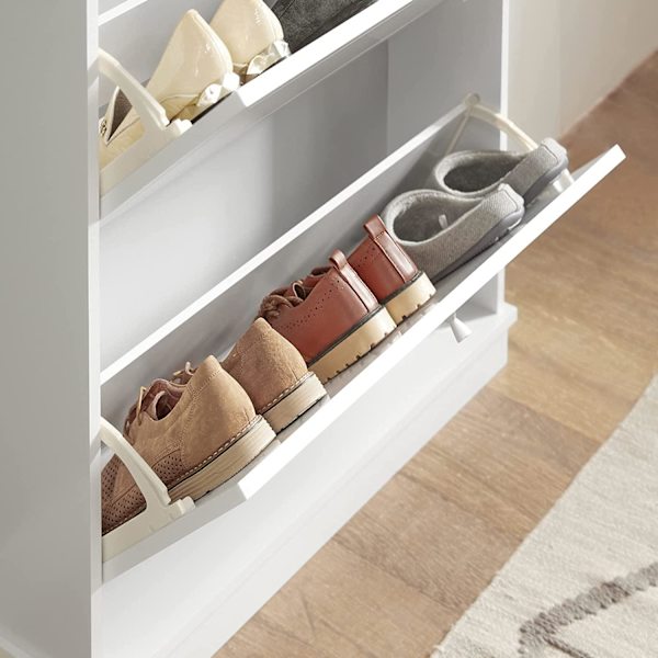Rootz 2 skuffer Skoskab - Skostativ - Opbevaringsskabsorganisering - B76 x D18 x H78cm