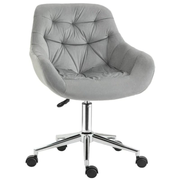 Rootz Kontorstol - Ergonomisk design - Blødt stof - Kontor - Soveværelse - Stue - 59 cm x 58 cm x 90 cm