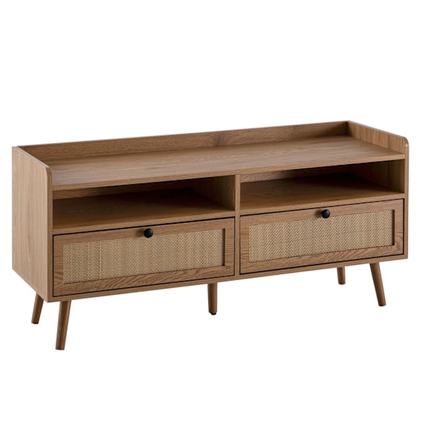 Rootz Modern TV Unit - Media Console - Entertainment Center - Rumbesparende design - 120 cm x 56 cm x 39 cm